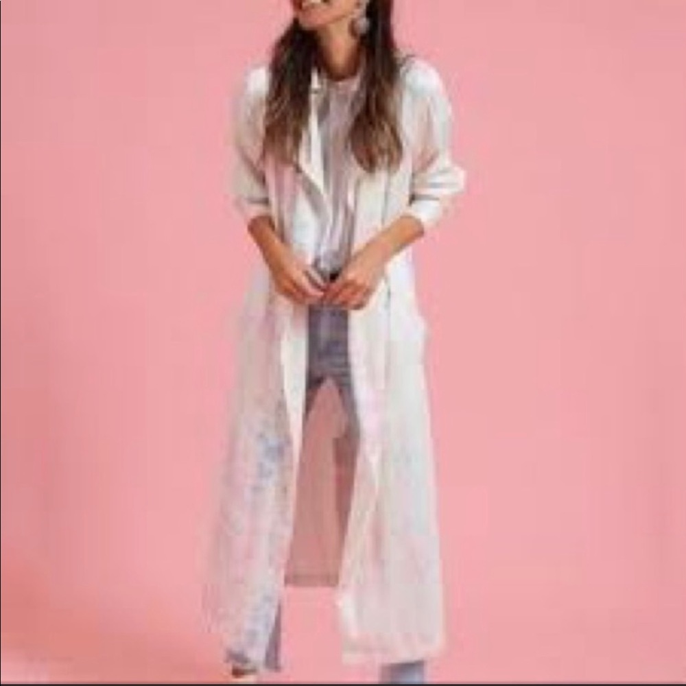 Something Navy tie dye duster